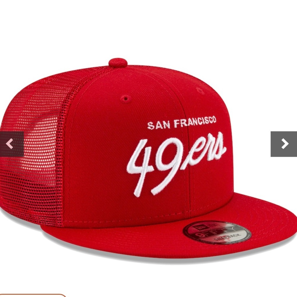 San Francisco 49ers New Era Trucker Snapback hat- NEW